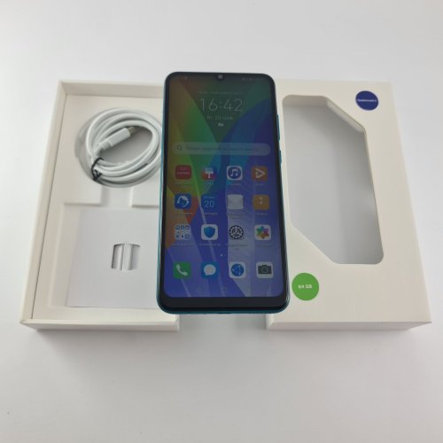 Смартфон Huawei Y6p 2020 3/64Gb Emerald Green (MED-LX9) USED **