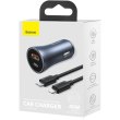 Автомобільний зарядний пристрій Baseus Golden Contactor Pro Dual Car Charger, 40W, Dark Grey (TZCCJD-B0G)