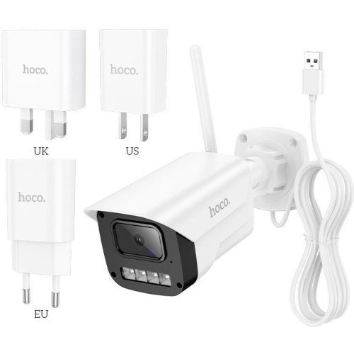 IP-камера відеоспостереження Hoco D4 Outdoor gun-type HD camera EU (6942007635585)