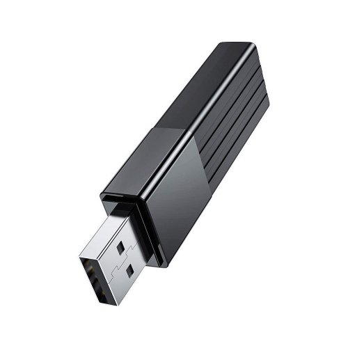 Кардрідер Hoco HB20 Mindful 2-in-1 card reader, USB 3.0, Black (6931474735218)