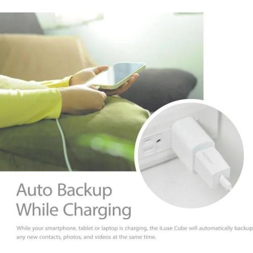 USB флеш Patriot Auto Backup iLuxe Cube C, 1TB, USB 3.2 Gen 1 Type-C (PI1TBCUW30C)