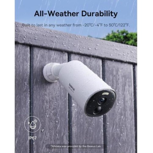 IP-камера відеоспостереження Baseus Security B1 Outdoor Camera 2K White (S0SV002130)