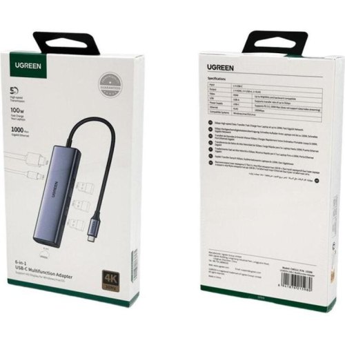 USB-хаб Ugreen USB-C Multifunction Adapter (UGR-15598)