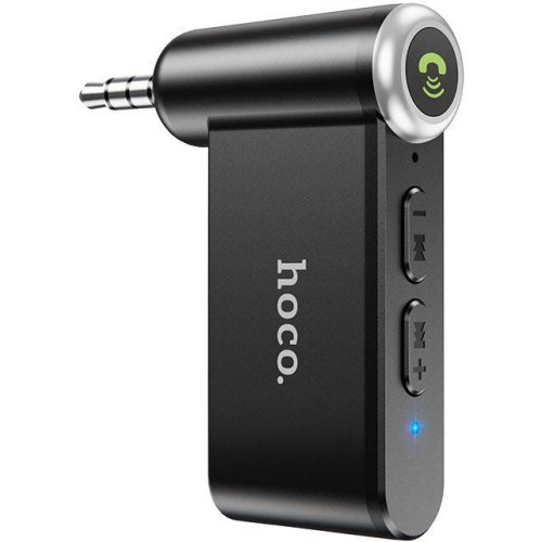 Bluetooth-ресивер Hoco E58 Magic music car AUX BT receiver Black (6931474748768)