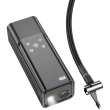 Автомобільний насос Hoco ZP7 Maddy portable smart air pump, 5000mAh, Black (6942007614511)