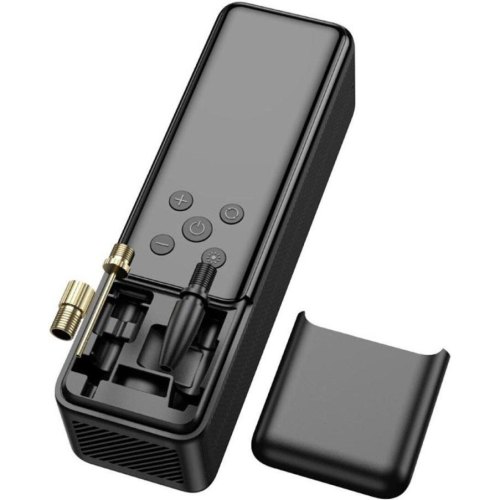 Автомобільний насос Hoco ZP5 May smart air pump, Black (6931474795526)