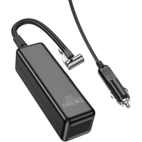 Автомобільний насос Hoco ZP5 May smart air pump, Black (6931474795526)