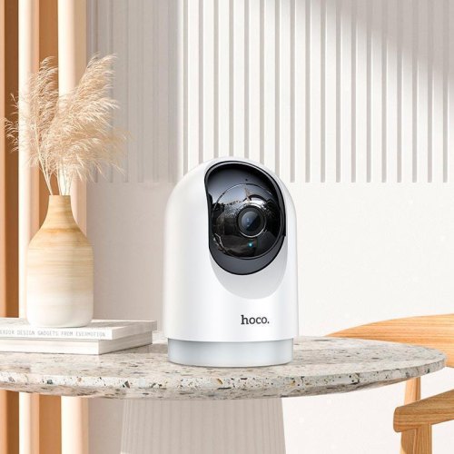 IP-камера відеоспостереження Hoco D1 indoor PTZ HD camera White (6942007611657)