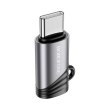 Адаптер (перехідник) Borofone BV20, USB Type-C (M) to Lightning (F), Black (6941991110283)