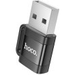 Адаптер (перехідник) Hoco UA31D, USB (M) to USB Type-C (F), USB 2.0, Black (6942007628143)