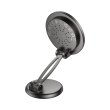 Автомобільний тримач для смартфона з бездротовим зарядним пристроєм Borofone BH218 Star, Metal Gray (6941991111327)
