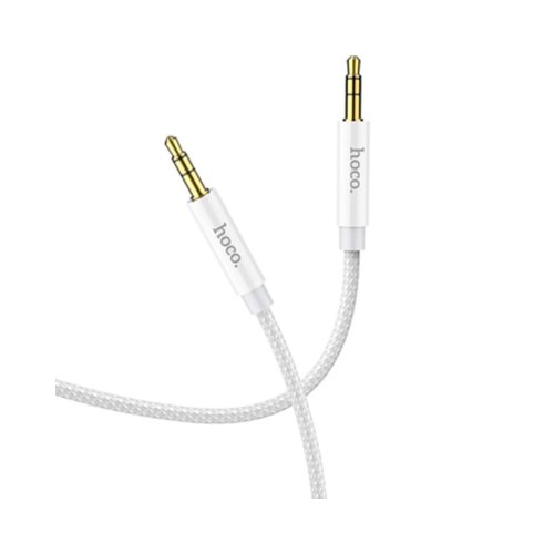 Аудiокабель Hoco UPA19, AUX, 1м, Silver (6931474759870)