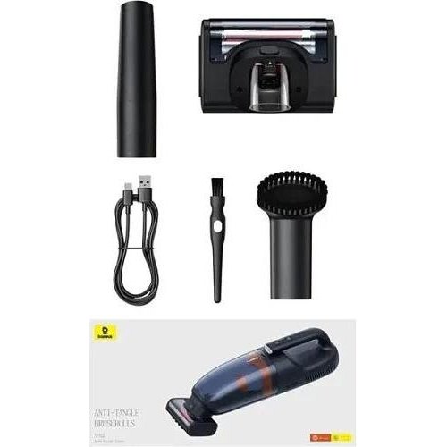 Автомобільний пилосос Baseus AP02 Handy Vacuum Cleaner, 6000Па, чорний (C30459600121-00)