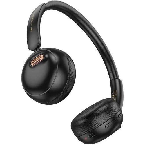Навушники бездротові Hoco W62 Verso retro, Black (6942007648127)