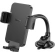 Автомобільний тримач для смартфона Hoco H38 Cheetah, Black (6942007617208)