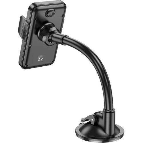 Автомобільний тримач для смартфона Hoco H38 Cheetah, Black (6942007617208)