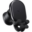 Автомобільний тримач для смартфона Baseus Stable Gravitational Car Mount Air (Air Outlet Version), Black (SUWX020001)