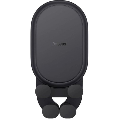 Автомобільний тримач для смартфона Baseus Stable Gravitational Car Mount Air (Air Outlet Version), Black (SUWX020001)