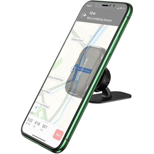 Автомобільний тримач для смартфона Borofone BH36 Voyage, Black (BH36B)