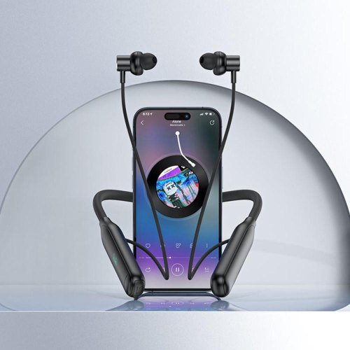 Навушники бездротові (гарнітура) Acefast N4, Black (6974316283607)