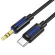 Аудіокабель Borofone BL20 True sound, USB Type-C to 3.5mm, Black (6941991114410)