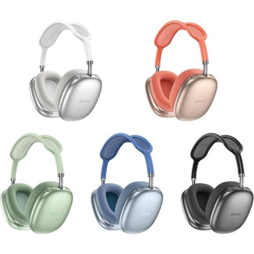 Навушники бездротові Hoco W55 Pleasing, Green (6942007632706)