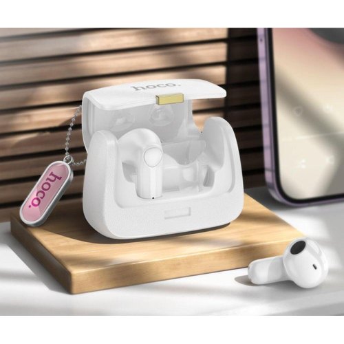 Навушники бездротові TWS Hoco DES35 Dawn handbag, White (6942007613125)