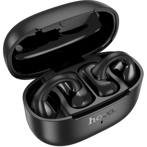 Навушники бездротові TWS Hoco EA9 Clear, Black (6942007629188)