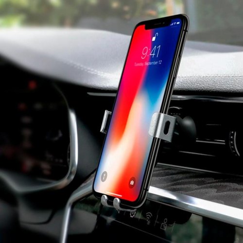 Автомобільний тримач для смартфона Hoco CA56 Plus Armor, Black (6931474760289)