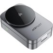Бездротовий зарядний пристрій ACEFAST E22 Desktop 3-in-1, Metal Gray (6974316284079)