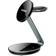 Бездротовий зарядний пристрій Essager, 3 in 1, black (EWXCX3-HY0G-Z)