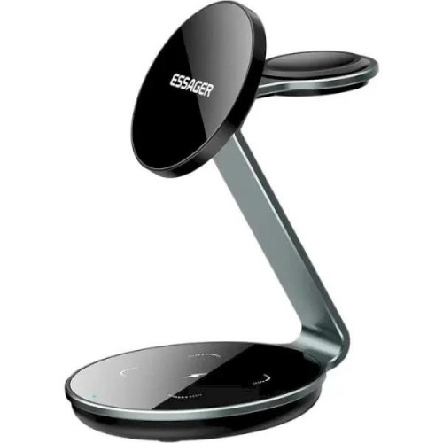 Бездротовий зарядний пристрій Essager, 3 in 1, black (EWXCX3-HY0G-Z)
