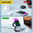 Бездротовий зарядний пристрій Essager, 3 in 1, black (EWXCX3-HY0G-Z)