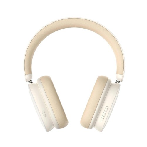 Навушники бездротові Baseus Bowie H1, Creamy White (NGTW230202)