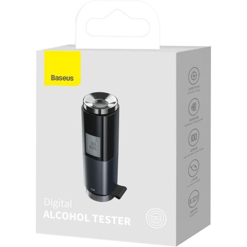 Алкотестер Baseus Digital Alcohol Tester, Black (CRCX-01)