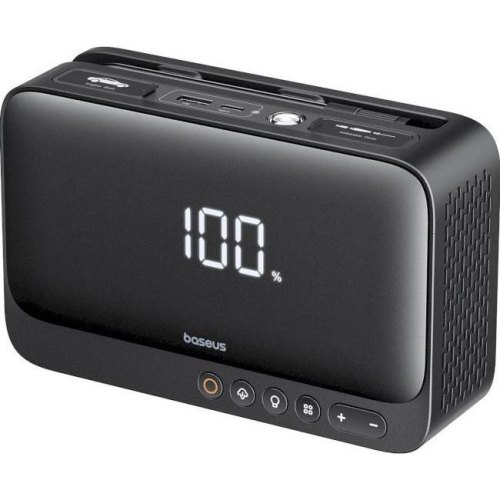 Автомобільний пуско-зарядний пристрій Baseus Super Energy Series 4-in-1 Car Jump Starter, 600A, Cluster Black (C00245902111-00)