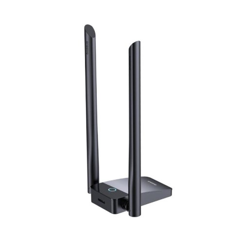 Wi-Fi адаптер Baseus FastJoy Series WiFi Adapter, 1800Mbps, зовнішня антена, Cluster Black (B01317600111-06)