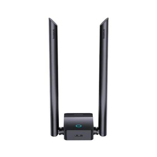 Wi-Fi адаптер Baseus FastJoy Series WiFi Adapter, 1800Mbps, зовнішня антена, Cluster Black (B01317600111-06)
