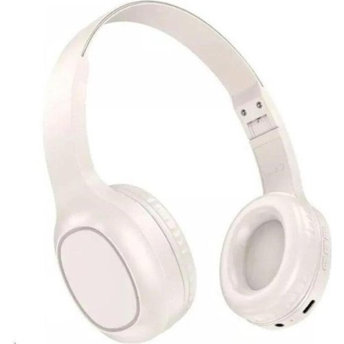 Навушники бездротові Hoco W46 Charm, Milky White (6942007601702)