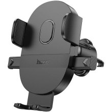 Автомобільний тримач для смартфона Hoco H18 Mighty, Black (6942007601573)