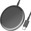 Бездротовий зарядний пристрій Hoco CW52 Enjoy, Black (6942007611367)
