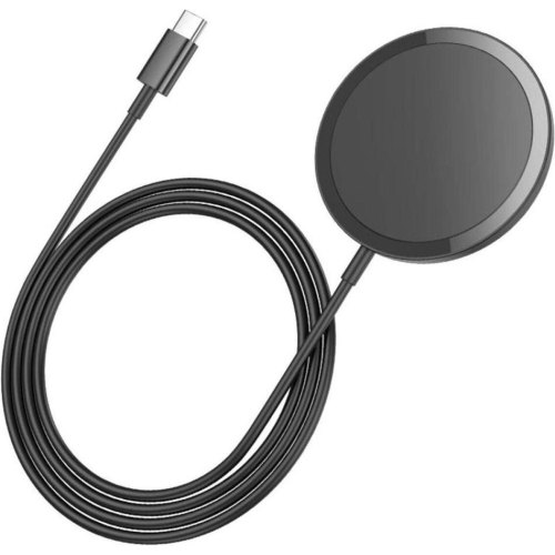 Бездротовий зарядний пристрій Hoco CW52 Enjoy, Black (6942007611367)