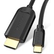 Адаптер-кабель Vention, USB Type-C to HDMI, 2м, чорний (CGUBH)