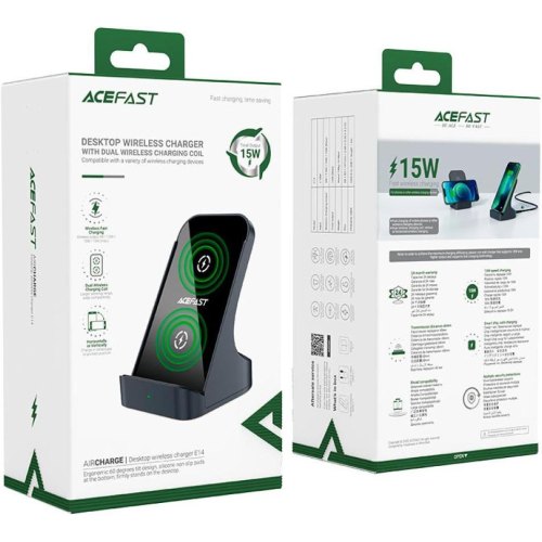 Бездротовий зарядний пристрій ACEFAST E14 Desktop (AFE14)