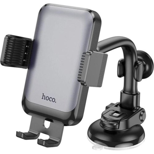 Автомобільний тримач для смартфона Hoco H27 Rock, Black/Gray (6942007608923)