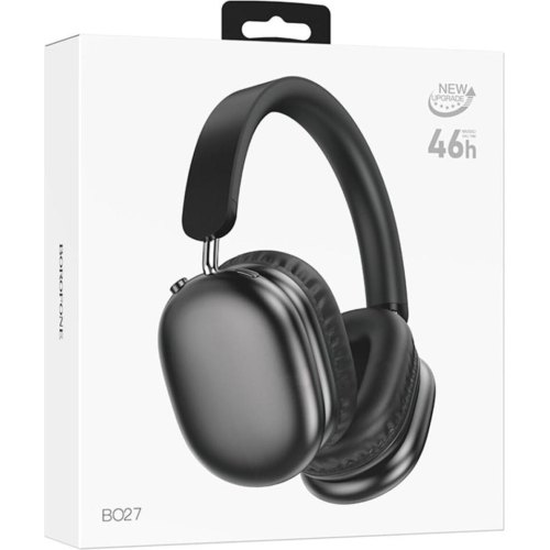 Навушники бездротові Borofone BO27 Rhyme, Black (6941991109959)
