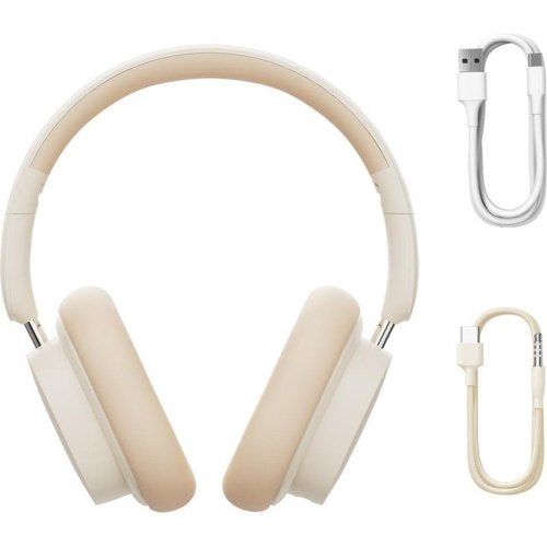 Навушники бездротові Baseus Bowie D05, Creamy White (NGTD020202)