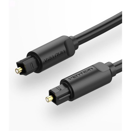 Аудіокабель Vention Optical Fiber, 2м, Black (BAEBH)