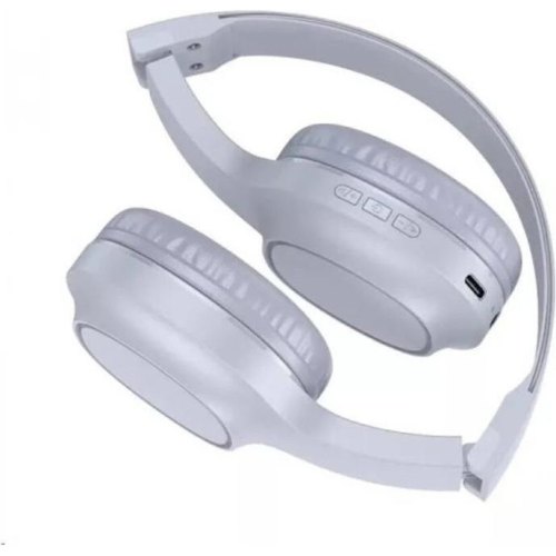 Навушники бездротові Hoco W46 Charm, Light Blue/Gray (6942007601719)