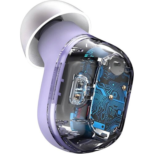 Навушники бездротові TWS Baseus Bowie WM01, Purple (NGTW370005)